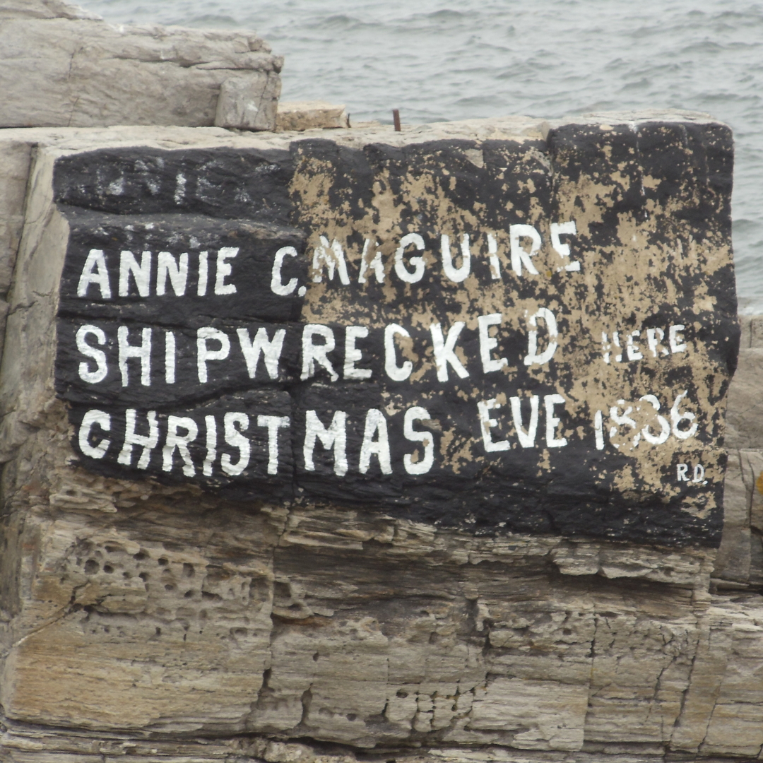 Annie C. Maguire Shipwrecked Rock.