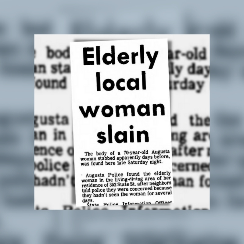 Blanche Kimball newspaper clipping