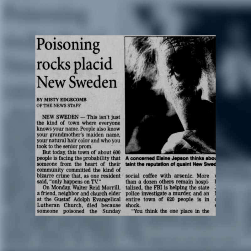 New Sweden - Maine Church Poisonings Featured Image