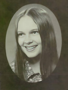 Holly Jean Cote’s senior yearbook photo (1974)