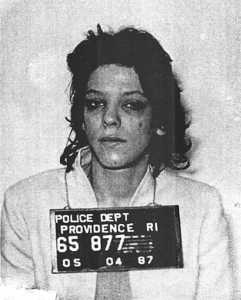 Rhonda Travers mugshot taken about a week prior to her death.