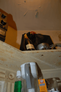 After the crime, the suspect allegedly celebrated with a bottle of champagne.