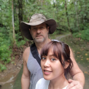 Attiin Shaw with her husband, Mike Shaw.