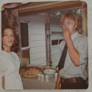 Craig and his sister, Suzanne.