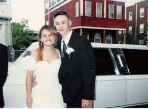 Deanna with Tommy LeBlanc.