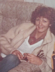 Believed to be the last photo taken of Peggy Flynn before her death.