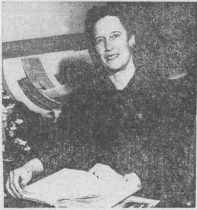 Elizabeth Sterling Seeley during her time as the curator of the Barnum Museum.