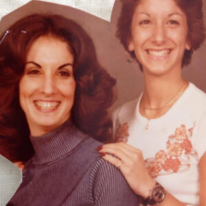 April Grisanti and her mother Mary Lou.