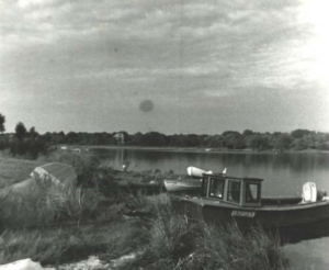 The Narrow River as photographed on the day of Debra’s discovery.