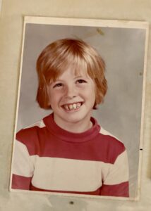 A young Patrick Merrill