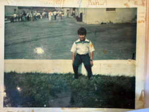 Phil Williams Jr. as a child.