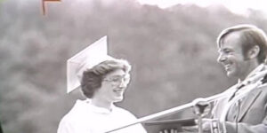 Pamela Brown’s graduation, source: WCAX3