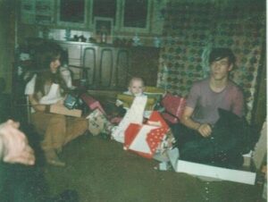 Michael and his siblings on Christmas in 1971, courtesy: Leola Cochran