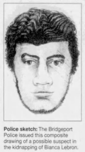 Composite sketch from witness descriptions of the man seen picking Bianca up on the morning she disappeared, source: Connecticut Post