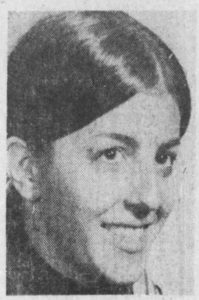 Holly Davidson, source: Boston Globe published August 3, 1975
